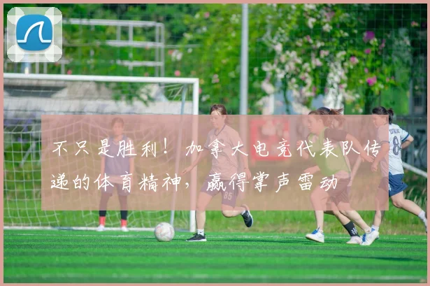 不只是胜利！加拿大电竞代表队传递的体育精神，赢得掌声雷动